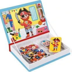 Janod Magnetibook - Verkleedfeest Jongens -Exporteren puzzels winkel 550x529