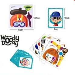 Knutsel Doos Magneetboek Knutselpakket - Magnetibook Gezichten Maken - Creatief Speelgoed Knutselen Jongens En Meisjes - WoodyDoody 16 Knutsel Doos Magneetboek Knutselpakket - Magnetibook Gezichten Maken - Creatief Speelgoed Knutselen Jongens En Meisjes - WoodyDoody -Exporteren puzzels winkel 550x531 7