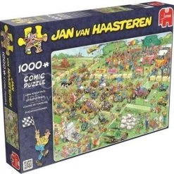 Jan Van Haasteren Grasmaaierrace Puzzel - 1000 Stukjes -Exporteren puzzels winkel 550x531 8
