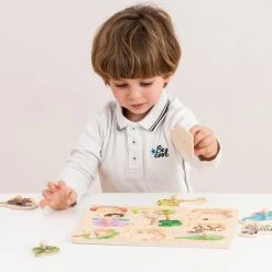 New Classic Toys Houten Legpuzzel Safari Dieren - 8 Puzzelstukjes - FSC 100%-gecertificeerd Hout 16 New Classic Toys Houten Legpuzzel Safari Dieren - 8 Puzzelstukjes - FSC 100%-gecertificeerd Hout -Exporteren puzzels winkel 550x532 5