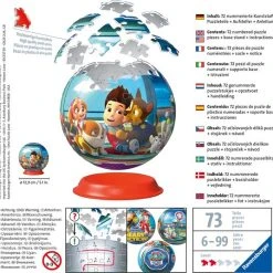 Ravensburger PAW Patrol Puzzleball - 3D Puzzel - 72 Stukjes 8 Ravensburger PAW Patrol Puzzleball - 3D Puzzel - 72 Stukjes -Exporteren puzzels winkel 550x536 6