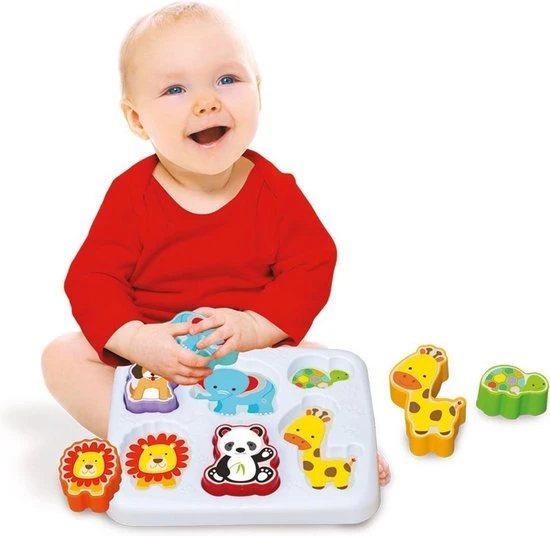 DEDE Vormenpuzzel Dieren - Vormenstoof - Bouwblokken Blokken Baby Blokkenpuzzel - Baby Speelgoed Educatief Speelgoed 2 Jaar Educatief Speelgoed 3 Jaar Motoriek Speelgoed 6 DEDE Vormenpuzzel Dieren - Vormenstoof - Bouwblokken Blokken Baby Blokkenpuzzel - Baby Speelgoed Educatief Speelgoed 2 Jaar Educatief Speelgoed 3 Jaar Motoriek Speelgoed - Afbeelding 4