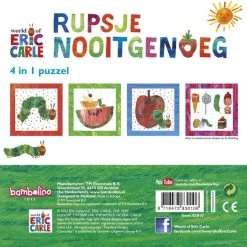 Bambolino Toys - Rupsje Nooitgenoeg - 4 In1 Puzzelset - 4+6+9+16 Stukjes - Kinderpuzzel - Leren Puzzelen - Educatief Peuterspeelgoed -Exporteren puzzels winkel 550x541 5