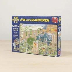 Jan Van Haasteren De Kunstmarkt Puzzel - 1000 Stukjes -Exporteren puzzels winkel 550x543 1