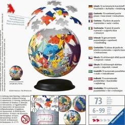 Ravensburger 3D-puzzel Pok Mon Bal - 72 Stukjes -Exporteren puzzels winkel 550x547