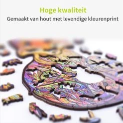 ACROPAQ Houten Puzzel Vos - 150 Stukjes, A4 Formaat 210 X 297 Mm, Puzzel Voor Kinderen En Volwassenen -Exporteren puzzels winkel 550x549 34