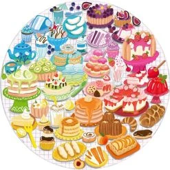 Ravensburger Puzzel Circle Of Colors Desserts Pastries - Legpuzzel - 500 Stukjes -Exporteren puzzels winkel 550x549 35