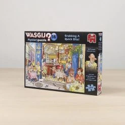 Wasgij Mystery 18 Een Snelle Hap! Puzzel - 1000 Stukjes -Exporteren puzzels winkel 550x550 100