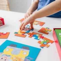 Bambolino Toys - Cocomelon 4 In 1 Puzzel - 4+6+9+16 Stukjes - Kinderpuzzel - Leren Puzzelen - Educatie Peuter Speelgoed -puzzel 3 Jaar En Ouder - Schoencadeautje Sinterklaas -Exporteren puzzels winkel 550x550 122