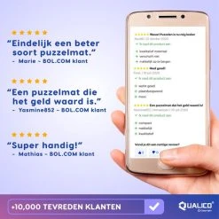 Qualico 1500 - Puzzelmat Neopreen - Antislip - De Portapuzzle Die Echt Werkt! Tot En Met 1500 Stukjes - 66 X 120 Cm -Exporteren puzzels winkel 550x550 152