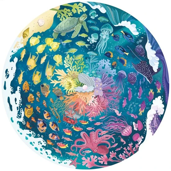 Ravensburger Puzzel Circle Of Colors Ocean And Submarine - Legpuzzel - 500 Stukjes 5 Ravensburger Puzzel Circle Of Colors Ocean And Submarine - Legpuzzel - 500 Stukjes - Afbeelding 3