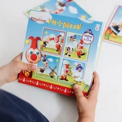 Bambolino Toys - Jokie 4 In 1 Puzzel - 4x6x9x16 Stukjes - Efteling - Kinderpuzzel - Leren Puzzelen - Educatief Peuter Speelgoed - Puzzel 3 Jaar En Ouder -Exporteren puzzels winkel 550x550 224