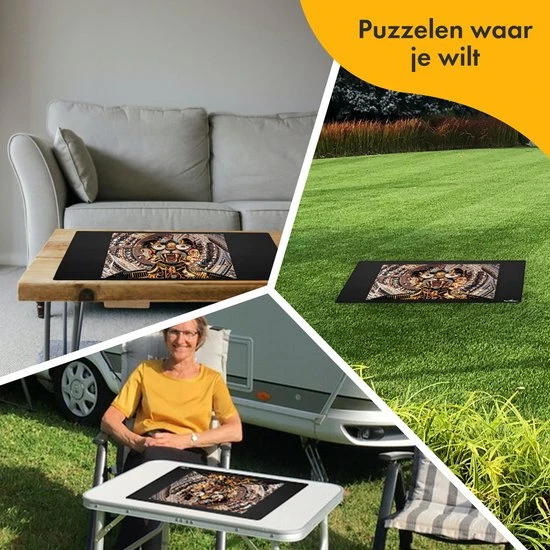 The Friendly. The Friendly Puzzelmat 1500 Stukjes Voor Legpuzzel - Puzzel Opbergsysteem & Puzzelkleed Oprolbaar - Puzzelplaat - Puzzelbord - Portapuzzle De Luxe Puzzelkoffer - Puzzelmap 1500 Stukjes - 70x120cm 12 The Friendly. The Friendly Puzzelmat 1500 Stukjes Voor Legpuzzel - Puzzel Opbergsysteem & Puzzelkleed Oprolbaar - Puzzelplaat - Puzzelbord - Portapuzzle De Luxe Puzzelkoffer - Puzzelmap 1500 Stukjes - 70x120cm - Afbeelding 10