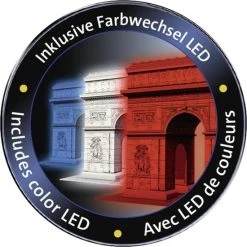 Ravensburger Arc De Triomphe Night Edition - 3D Puzzel Gebouw - 216 Stukjes -Exporteren puzzels winkel 550x550 296