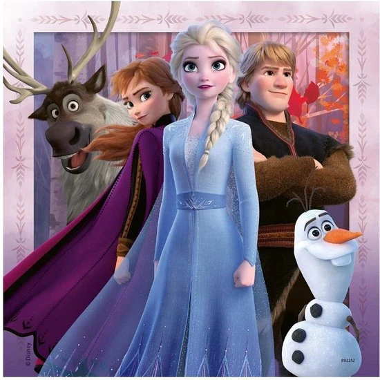 Ravensburger Puzzels Disney Frozen 2 - 3 X 49 Stukjes - Kinderpuzzel 6 Ravensburger Puzzels Disney Frozen 2 - 3 X 49 Stukjes - Kinderpuzzel - Afbeelding 4