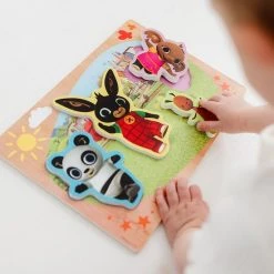 Bambolino Toys - Bing Houten Puzzel - 4 Stukjes - Leren Puzzelen -Exporteren puzzels winkel 550x550 320