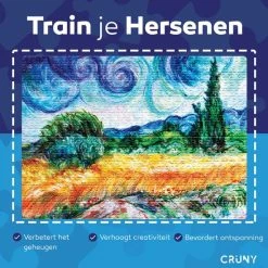 Cruny Puzzel 1000 Stukjes - Legpuzzels - Jigsaw Puzzle Nederlands Landschap Schilderij I Gezellig Puzzelen, Puzzels Voor Volwassenen En Kinderpuzzels - 47x66cm -Exporteren puzzels winkel 550x550 332
