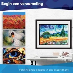Cruny Puzzel 1000 Stukjes - Legpuzzels - Jigsaw Puzzle Nederlands Landschap Schilderij I Gezellig Puzzelen, Puzzels Voor Volwassenen En Kinderpuzzels - 47x66cm -Exporteren puzzels winkel 550x550 333