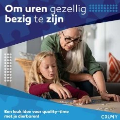 Cruny Puzzel 1000 Stukjes - Legpuzzels - Jigsaw Puzzle Nederlands Landschap Schilderij I Gezellig Puzzelen, Puzzels Voor Volwassenen En Kinderpuzzels - 47x66cm -Exporteren puzzels winkel 550x550 334