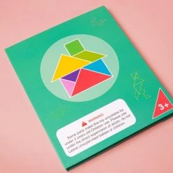 Seizoenstunter Tangram Puzzel Magnetisch Voor Peuters En Kleuters - Educatief - Puzzelboek - Magneetboek - Houten Vormenpuzzel - 96 Puzzels - Groen -Exporteren puzzels winkel 550x550 386