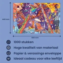 Puzzle In A Bag - 2021 - Puzzel 1000 Stukjes -Exporteren puzzels winkel 550x550 447
