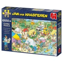 Jan Van Haasteren Kamperen In Het Bos Puzzel - 1000 Stukjes -Exporteren puzzels winkel 550x550 45