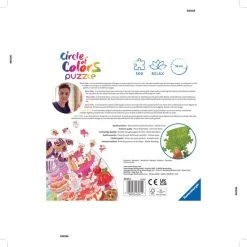 Ravensburger Puzzel Circle Of Colors Desserts Pastries - Legpuzzel - 500 Stukjes -Exporteren puzzels winkel 550x550 464