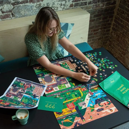 Puzzle In A Bag - Hollywood Gone Wrong - Puzzel 1000 Stukjes 10 Puzzle In A Bag - Hollywood Gone Wrong - Puzzel 1000 Stukjes - Afbeelding 8