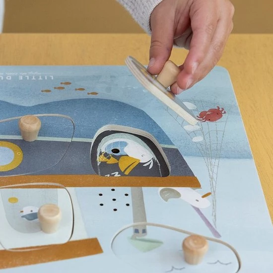 Little Dutch Geluidenpuzzel Sailors Bay FSC 8 Little Dutch Geluidenpuzzel Sailors Bay FSC - Afbeelding 6