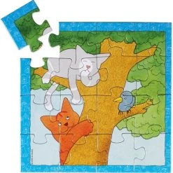 Bambolino Toys - Dikkie Dik - 4 In 1 Puzzelset - 4+6+9+16 Stukjes - Kinderpuzzel - Leren Puzzelen - Educatief Peuter Speelgoed - Puzzel 3 Jaar En Ouder - Schoencadeautje Sinterklaas -Exporteren puzzels winkel 550x555 1