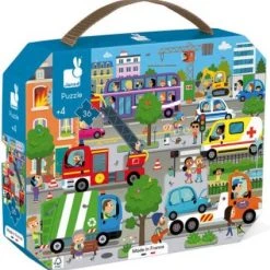 Janod Puzzelkoffer De Stad