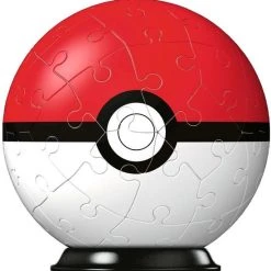 Ravensburger 3D Puzzel Pok Mon Pok Ball Rood/Wit - 54 Stukjes 6 Ravensburger 3D Puzzel Pok Mon Pok Ball Rood/Wit - 54 Stukjes -Exporteren puzzels winkel 550x566