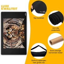 The Friendly. The Friendly Puzzelmat 3000 Stukjes Voor Legpuzzel XXL Puzzelrol Puzzel Opbergsysteem Puzzelplaat - Portapuzzle De Luxe Puzzelmap - Puzzel Rolmat 3000 Stukjes 90x140cm -Exporteren puzzels winkel 550x566 3