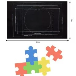 PLAY-IT PLAY IT Puzzelmat XXL 3000 Stuks Oprolbaar - Inclusief Opbergtas, Pomp & Puzzel Bakjes -Exporteren puzzels winkel 550x567 3