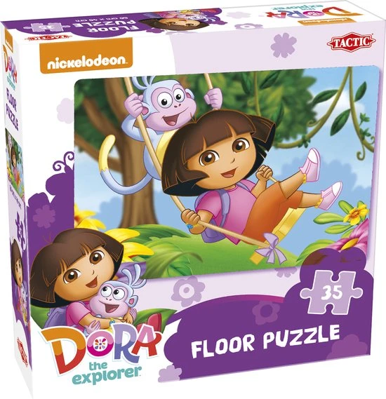 Tactic Dora Vloerpuzzel - 35 Stukjes 8 Tactic Dora Vloerpuzzel - 35 Stukjes - Afbeelding 6