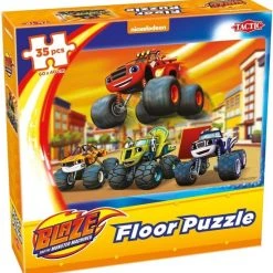 Tactic Vloerpuzzel Nickelodeon Blaze 60 X 40 Cm 35-delig