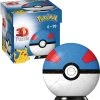 Ravensburger 3D Puzzel Pok Mon Pok Ball Blauw/Wit - 54 Stukjes -Exporteren puzzels winkel 550x573 1