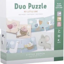 Little Dutch - Duo Puzzel Flowers & Butterflies FSC