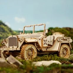 Robotime Modelbouwpakket Army Jeep 18,9 Cm Hout 369-delig 23 Robotime Modelbouwpakket Army Jeep 18,9 Cm Hout 369-delig -Exporteren puzzels winkel 550x577 1