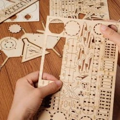 Robotime 3D Houtenpuzzel Muziekinstrument Drumstel, TG409, 19x13,5x11cm - 6946785116816 -Exporteren puzzels winkel 550x578 13