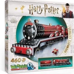 Wrebbit 3D Puzzel - Harry Potter Hogwarts Express - 460 Stukjes -Exporteren puzzels winkel 550x579 4