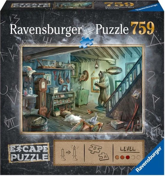 Ravensburger Escape Puzzle 8 Forbidden Basement - 759 Stukjes 3 Ravensburger Escape Puzzle 8 Forbidden Basement - 759 Stukjes
