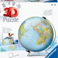Ravensburger 3D Puzzel De Aarde (Engels)- 3D Puzzel - 540 Stukjes