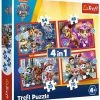 Trefl Paw Patrol 4-in-1 Puzzel - 35/48/54/70 Stukjes 1 Trefl Paw Patrol 4-in-1 Puzzel - 35/48/54/70 Stukjes -Exporteren puzzels winkel 550x595