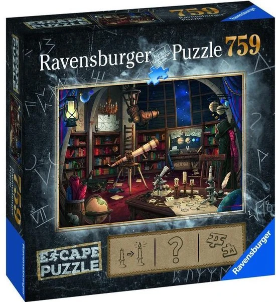 Ravensburger Escape Puzzle 1 Space Observatory - 759 Stukjes 5 Ravensburger Escape Puzzle 1 Space Observatory - 759 Stukjes - Afbeelding 3