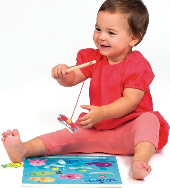 Goula Magneet Puzzel Vissen - 10 Stukjes 9 Goula Magneet Puzzel Vissen - 10 Stukjes - Afbeelding 7