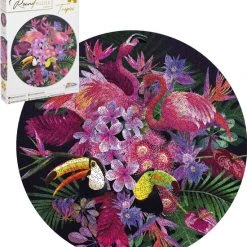 Grafix Voordeelpack 4x Puzzel 1000 Stukjes Volwassenen | Verschillende Ronde Puzzels | Diameter 68 CM | Legpuzzel -Exporteren puzzels winkel 550x611