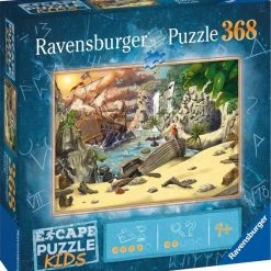 Ravensburger Escape Puzzle Kids Pirates - 368 Stukjes -Exporteren puzzels winkel 550x616 2