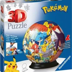 Ravensburger 3D-puzzel Pok Mon Bal - 72 Stukjes -Exporteren puzzels winkel 550x617