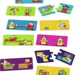 Bumba Puzzel 10 In 1 - Tegenstellingen - 10 Puzzels Van 2 Stuks -Exporteren puzzels winkel 550x630